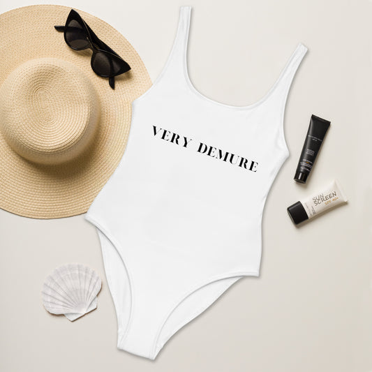 VERY DEMURE- One Piece Swimsuit